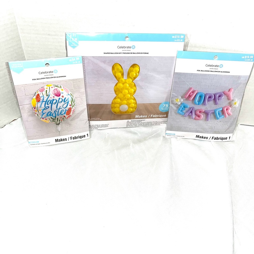 Celebrate It Easter Balloons New‎ in Package